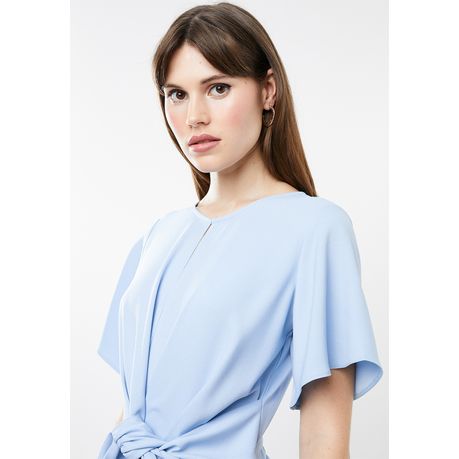 missguided side tie jumpsuit