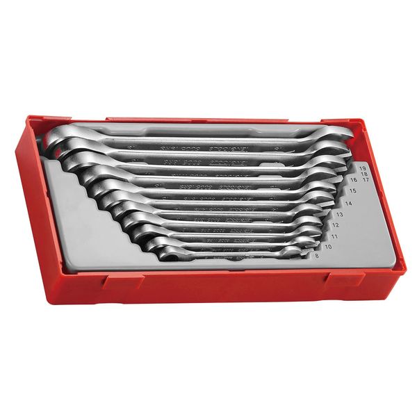 TengTools - 11 Piece Ratcheting Combination Spanner Set - TT6511RS