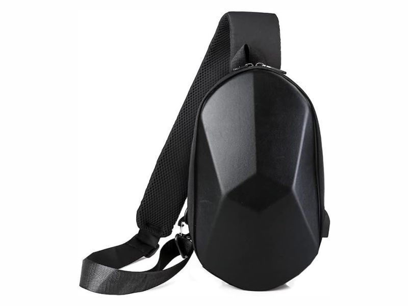 Backpack Shoulder Bag USB Charging Cycling Teenager Shoulder Bag