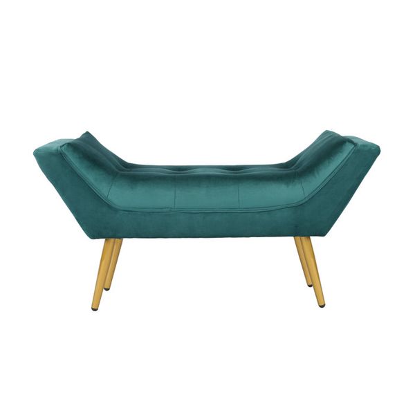 Giabella Green Upholstered Bench image