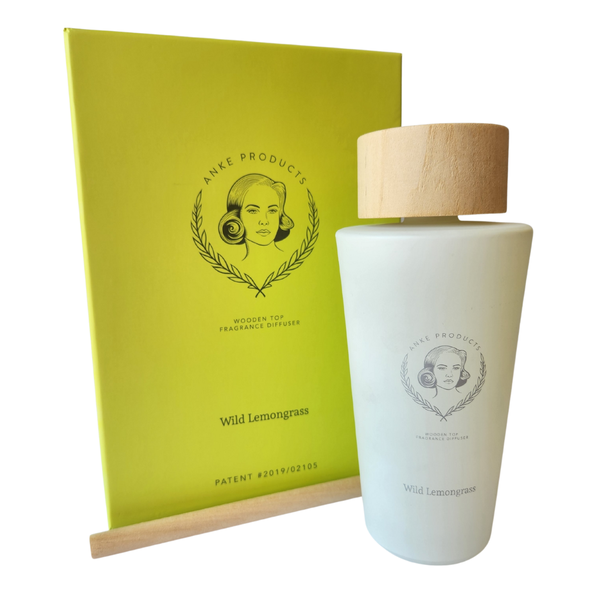 Anke Products - Wild Lemongrass Wooden Top Foyer Diffuser