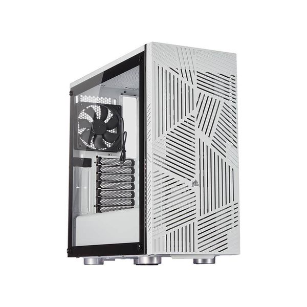 275R Airflow Tempered Glass Mid-Tower Gaming Case - White