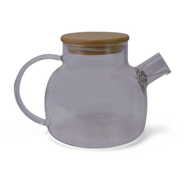 Chapin - Teapot - Transparent - Glass - Cork Top - Small