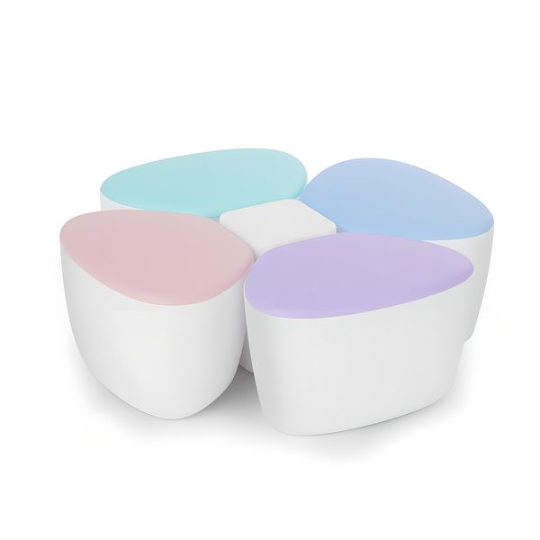 Lucky Straw 4 Colors Portable Snacks Complementary Baby Formula Case