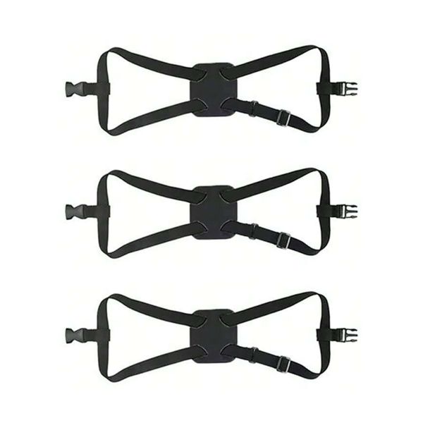 3 Pieces Luggage Straps Bag Bungees Travel Suitcase Adjustable Strap Belt