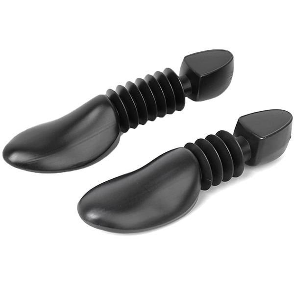 2pcs Shoe Shaper, Plastic Shoe Stretcher, Foot Arch Supports, Black
