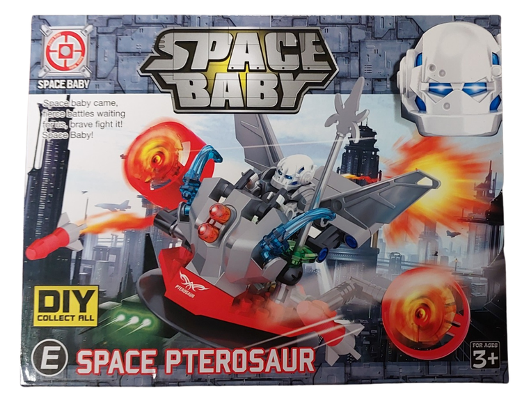 Space Pterosaur Building Blocks Set