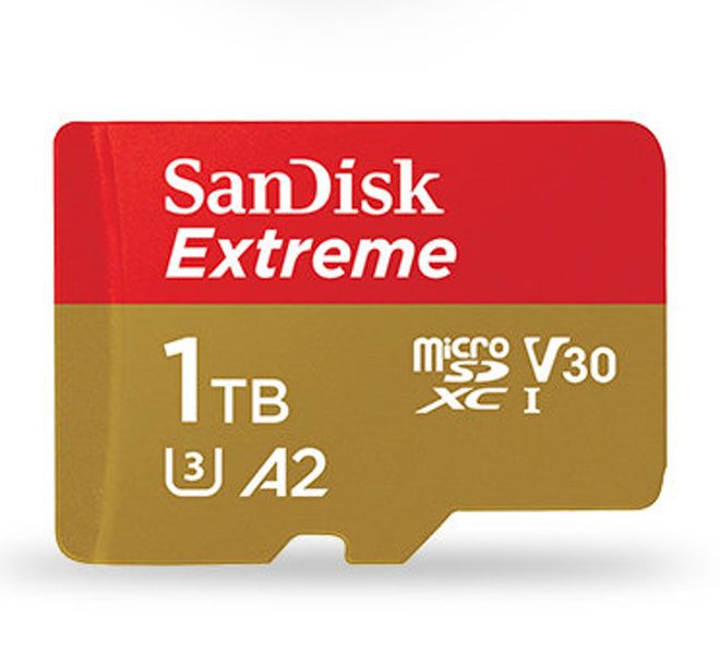 SanDisk Extreme microSDXC 1024GB, UHS-I, v30 Speed Class 1TB
