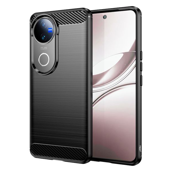 TRON Shockproof Carbon Fiber Case Compatible with Vivo V50 5G