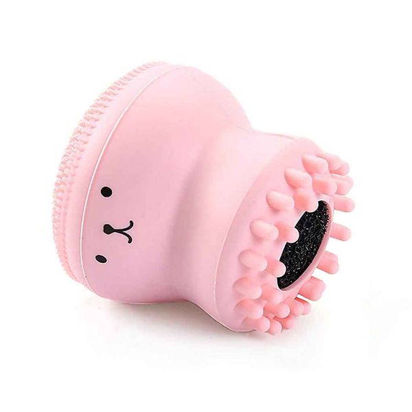 Cartoon Facial Cleansing Exfoliator Scrubber