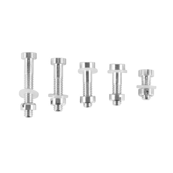 5Pcs M2.5 Screws Bolt Nut Washers Set Turntable Headshell Cartridge Stylus