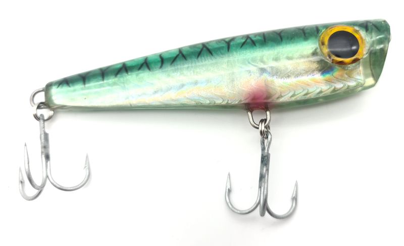 Fishing Buddy Blue Game Popper Sinking 120mm Fish Lure
