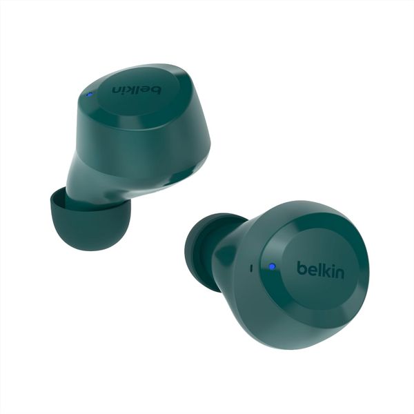 Belkin SoundForm Bolt True Wireless Earbuds, Wireless earphones with up to 28H of battery life and Mono Mode, IPX4 sweat and water resistance,