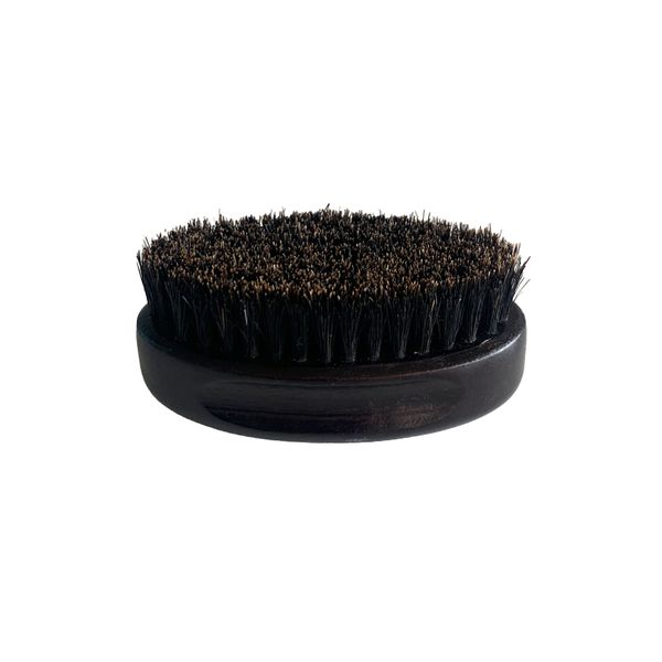 Wave Brush - Oval shape with wooden handle (small)
