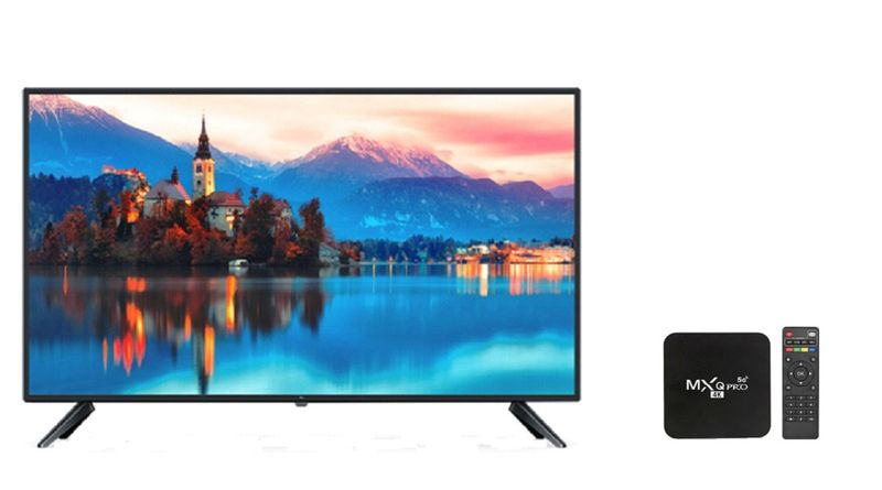 40" Inch HD LED TV with TV Box