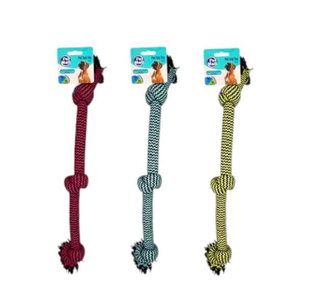Pet Mall - Triple Knot Tug Toy String 50cm