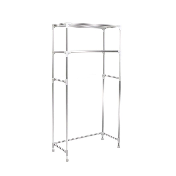 XF0870 Two Tier Bathroom Over Toilet Shelf Organizer