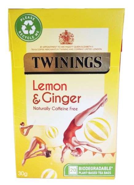 Twinings Lemon and Ginger 20 Teabags