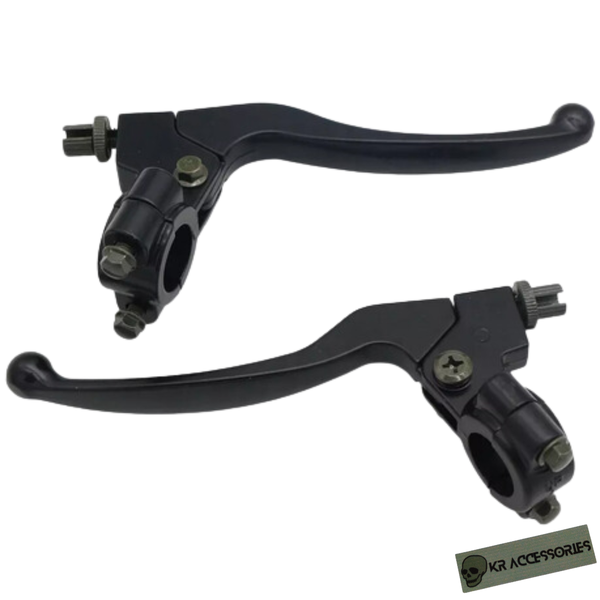 KR 22mm Cable Brake and Cable Clutch Lever Pair