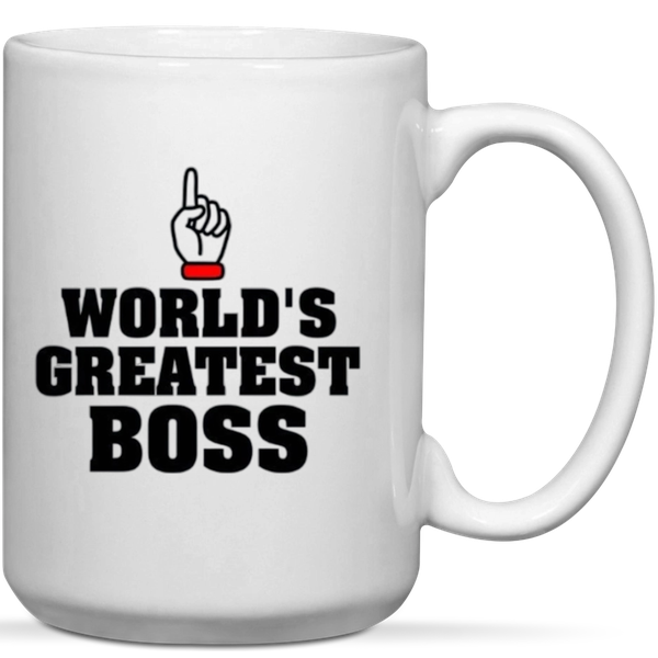 World's Greatest Boss Coworker Birthday Christmas Gift Mug