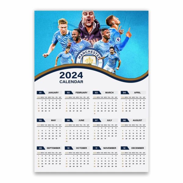 Manchester City Calendar 2024