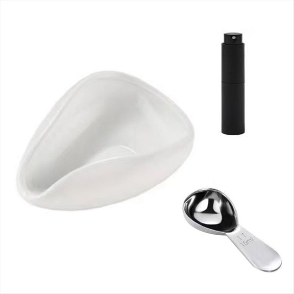 Coffee Bean Dosing Cup Spoon and Spray Bottle Set, Espresso Coffee , Cerami