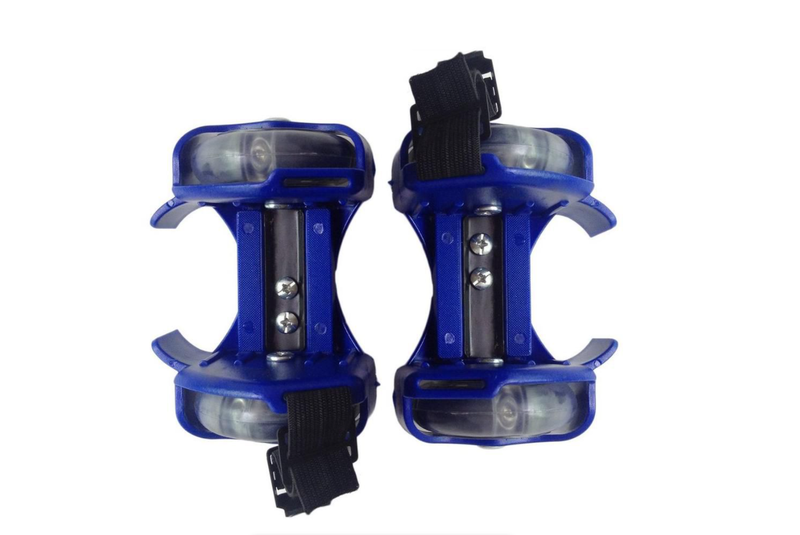Adjustable Flashing Small Whirlwind Pulley - Blue
