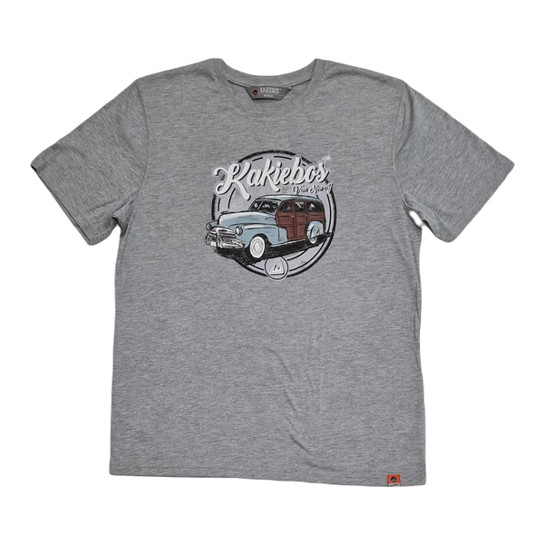Kakiebos Woody Tee Grey Melange