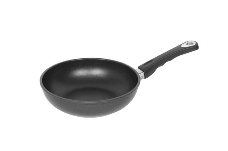 AMT 24cm Gastroguss Sauteuse Pan - Black