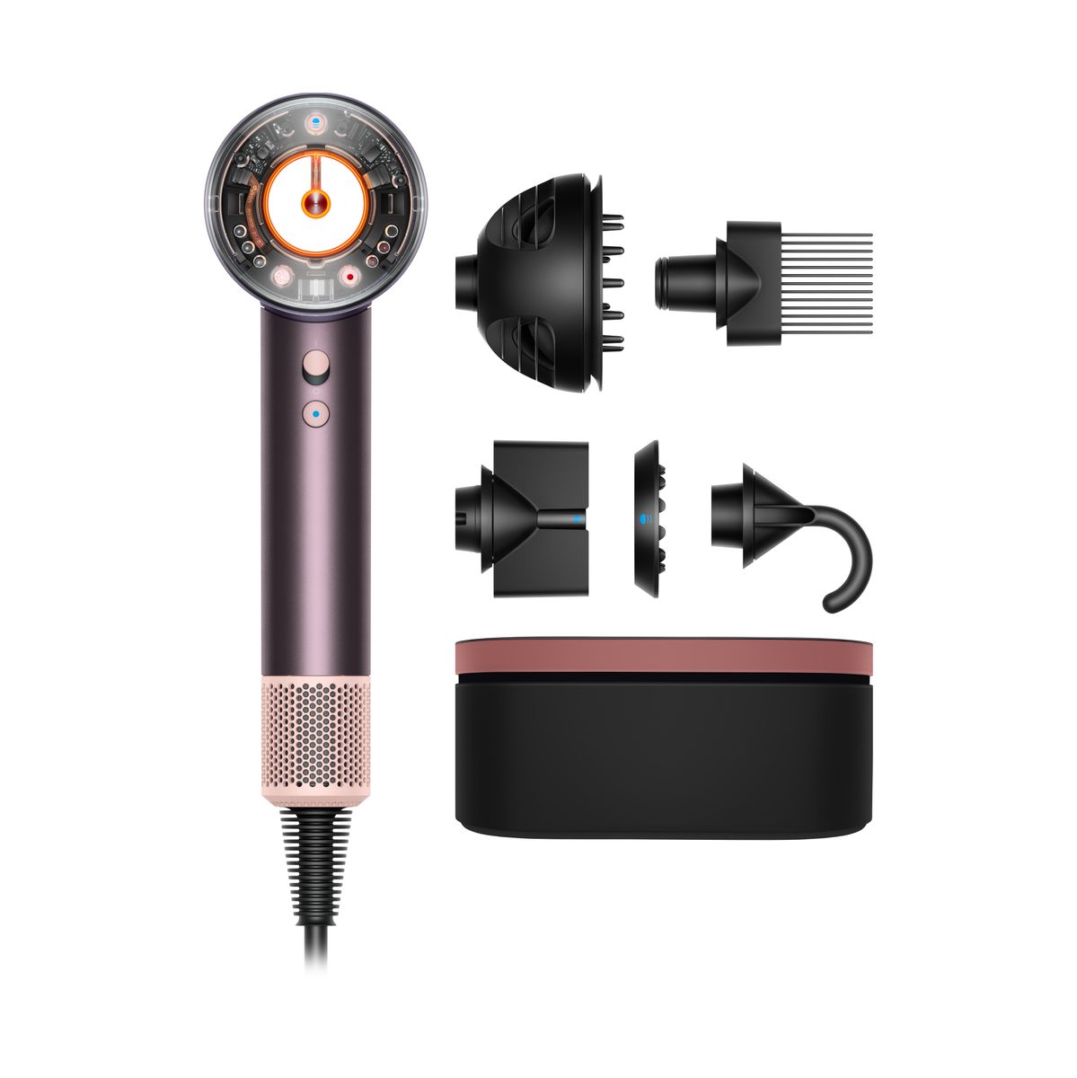 Dyson Supersonic Nural Hair Dryer Curly+Coily (Jasper Plum)