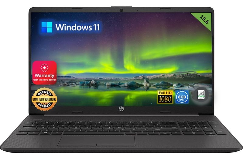 HP laptop Celeron 8GB-256GB SSD M.2 Display 15.6" Win 11-Notebook