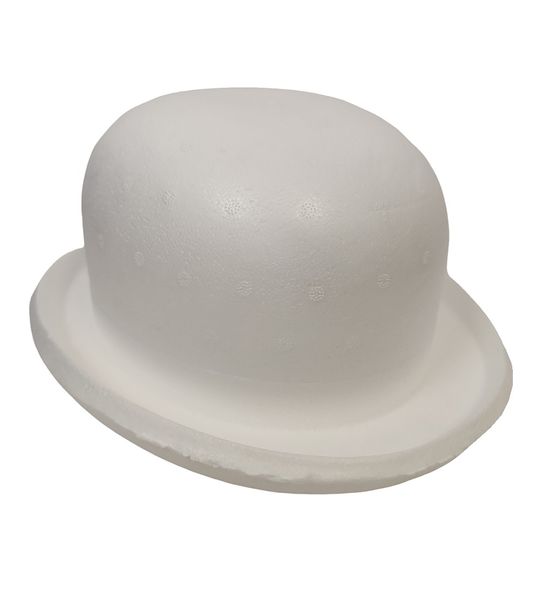 Classic Polystyrene Hats - Bowler Hat