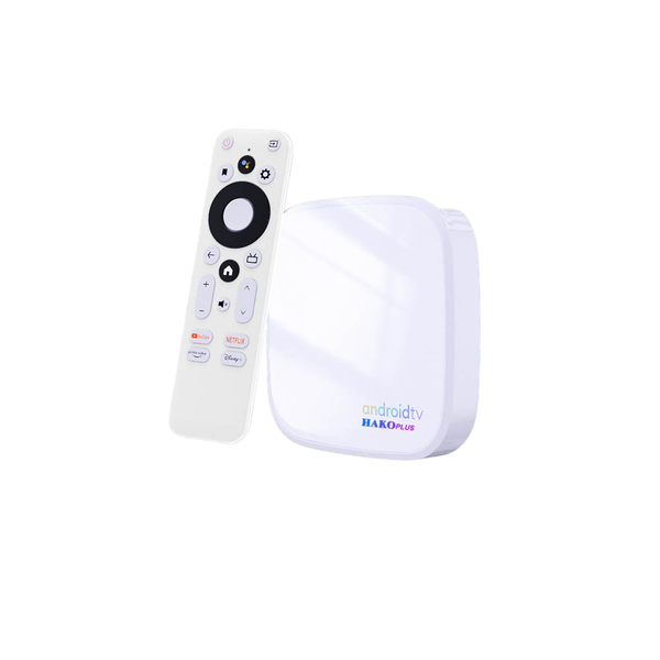 Hako Plus - Android 11 Tv Box - Google &amp; Netflix certified - White