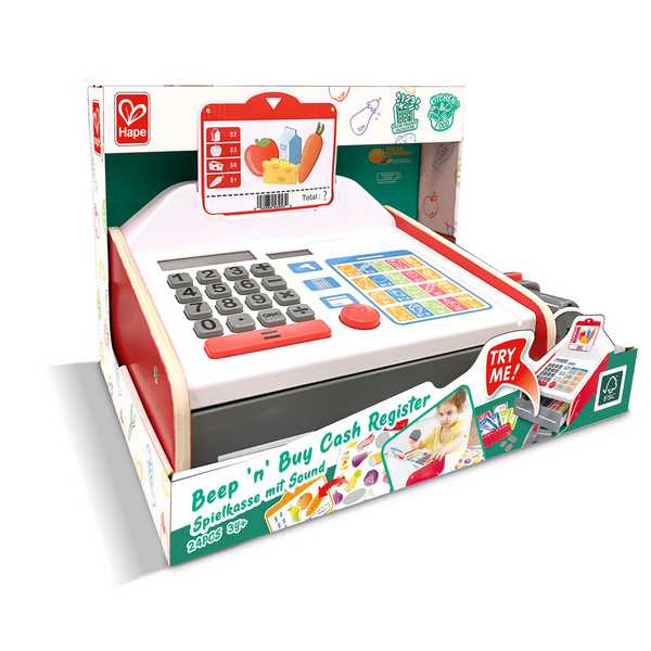 HAPE Beep 'n' Buy Cash Register - E3184