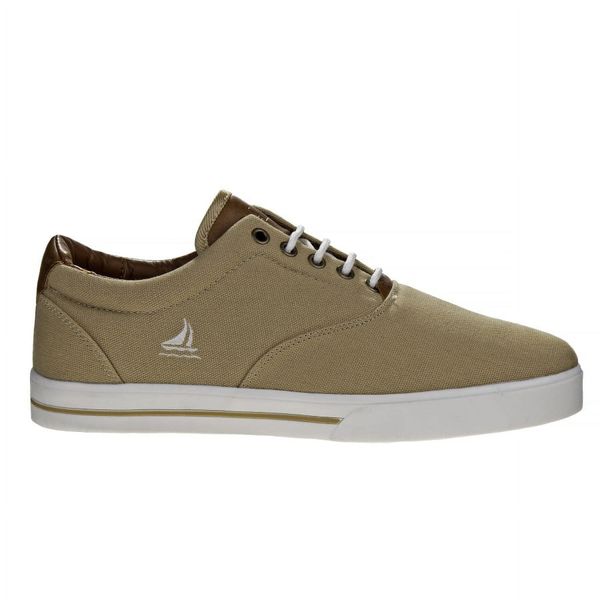Navy Sail Dock II Khaki Boat Shoe