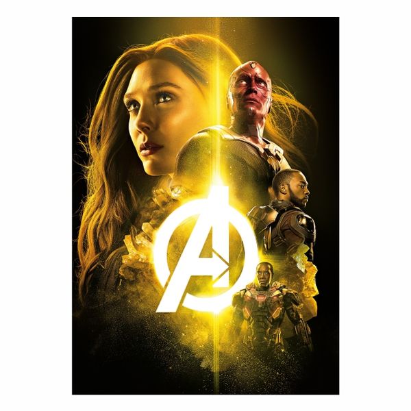 Avengers Endgame Yellow - A1 poster