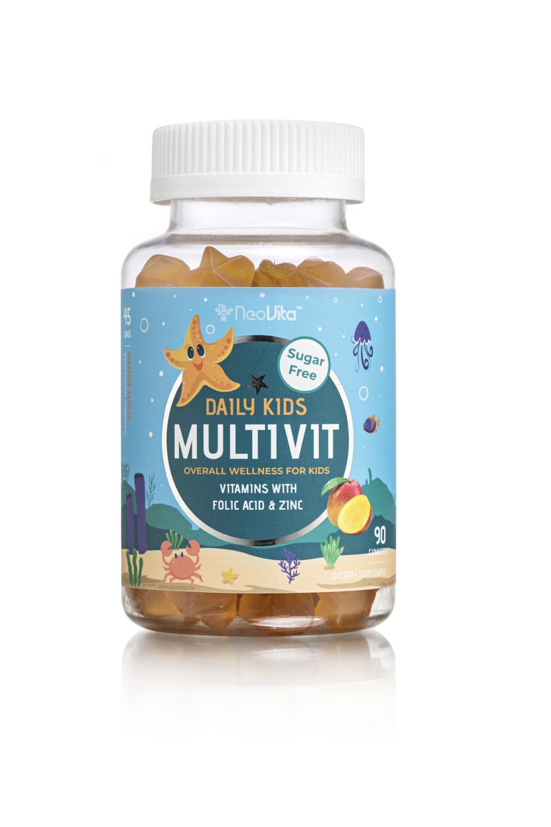 NeoVita Daily Kids Multivitamin Sugar Free Gummies 90 Shop Today. Get