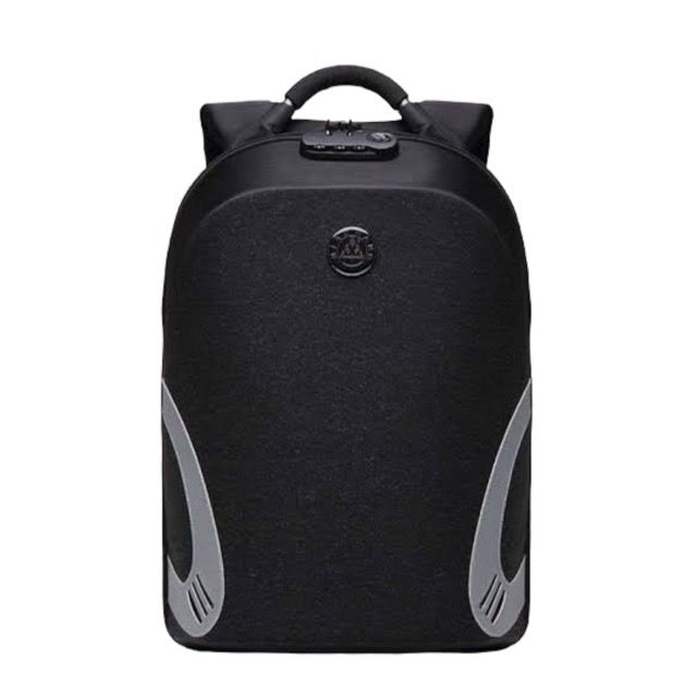 Antitheft Laptop Backpack Waterproof Racksack with USB Black Shop