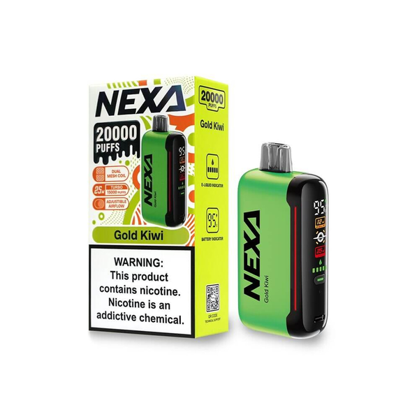 Nexa Disposable 20K Puffs Gold-Kiwi