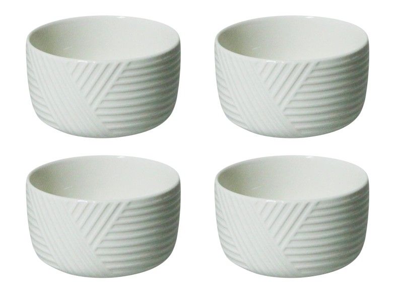 George &amp; Mason Rita Patterned Ramekin Bowls -Dia:10.2cmxH5.8cm 4-Piece