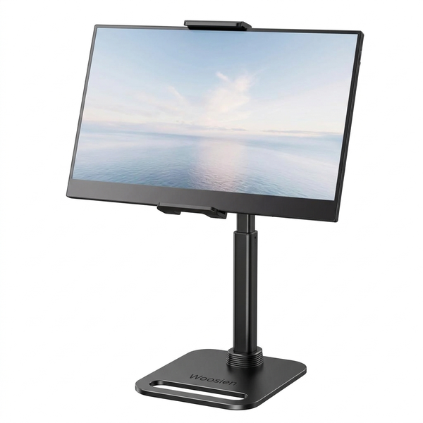 Woosien Adjustable Portable Monitor Desktop Clamp Stand