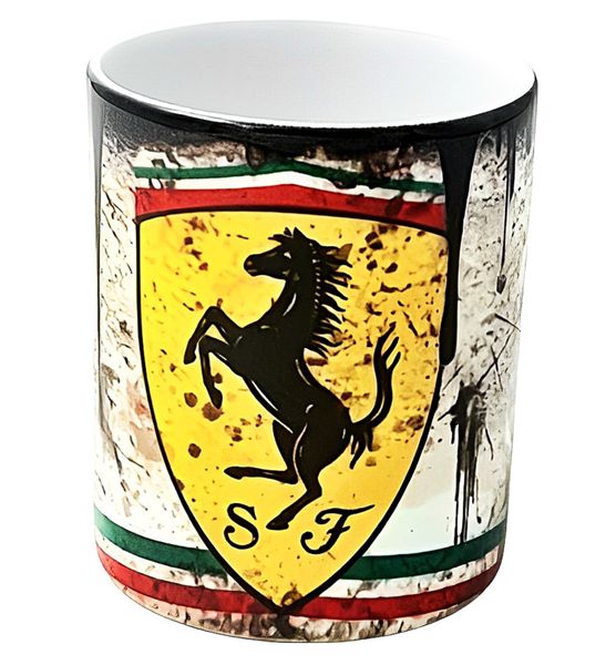 Retro Vintage Style Mug - Ferrari
