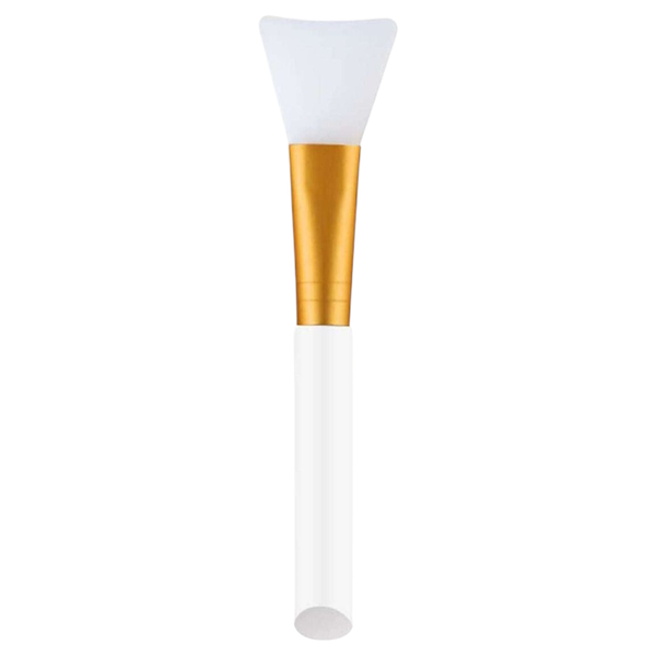 Luxury Soft Silicone Face Mask Applicator Brush - White