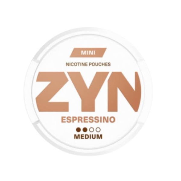 Zyn Mini Nicotine Pouches - Espressino Medium (3mg) - 1 Pack (15 Pouches)