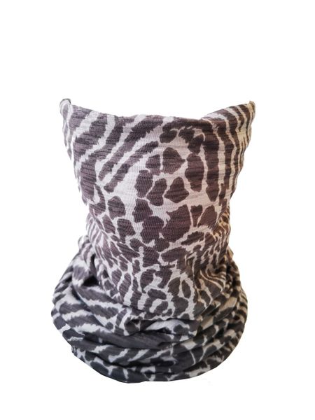 Face Neck Gaiter,Scarf, Bandanna, Beanie - Double Sided Use - 2 Layers