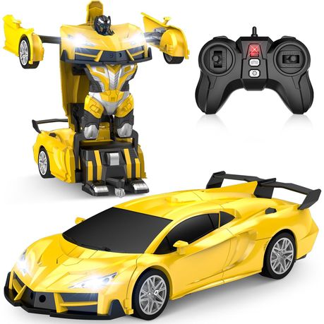 Remote Control Car, Transform RC Cars with Cool Headlights 2.4Ghz Kids Toys Image