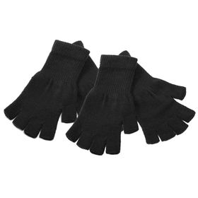 小物 Supreme BLACK FINGERLESS GLOVES Fingerless Gloves - Set of 2 Pairs - Black | Shop Today. Get it