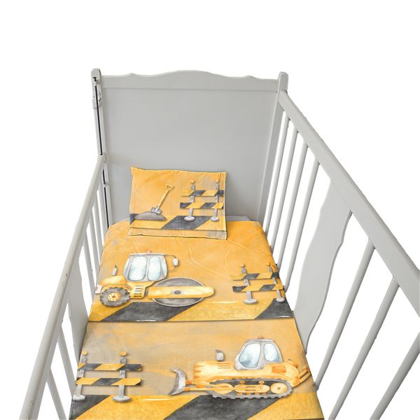 Construction Theme Cot Duvet Set