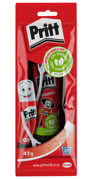 Pritt - Glue Stick - Adhesive - 43g