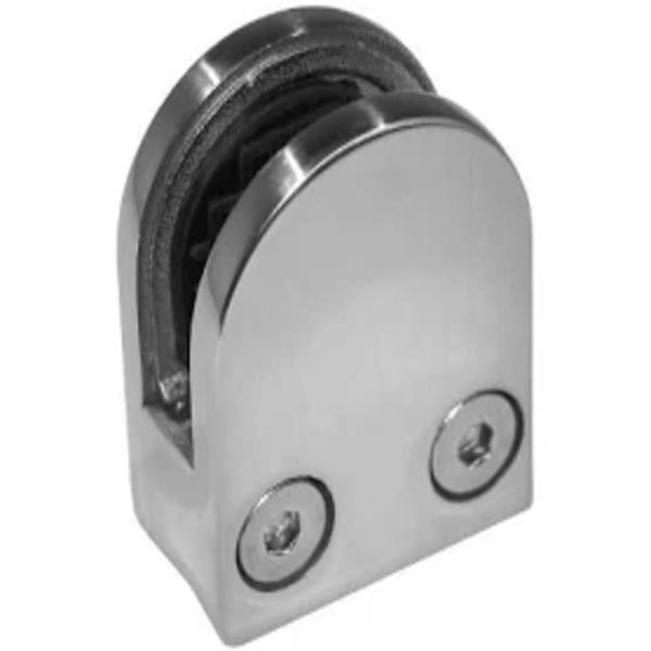 Stainless Steel (304) Glass Pressure Brackets - flat